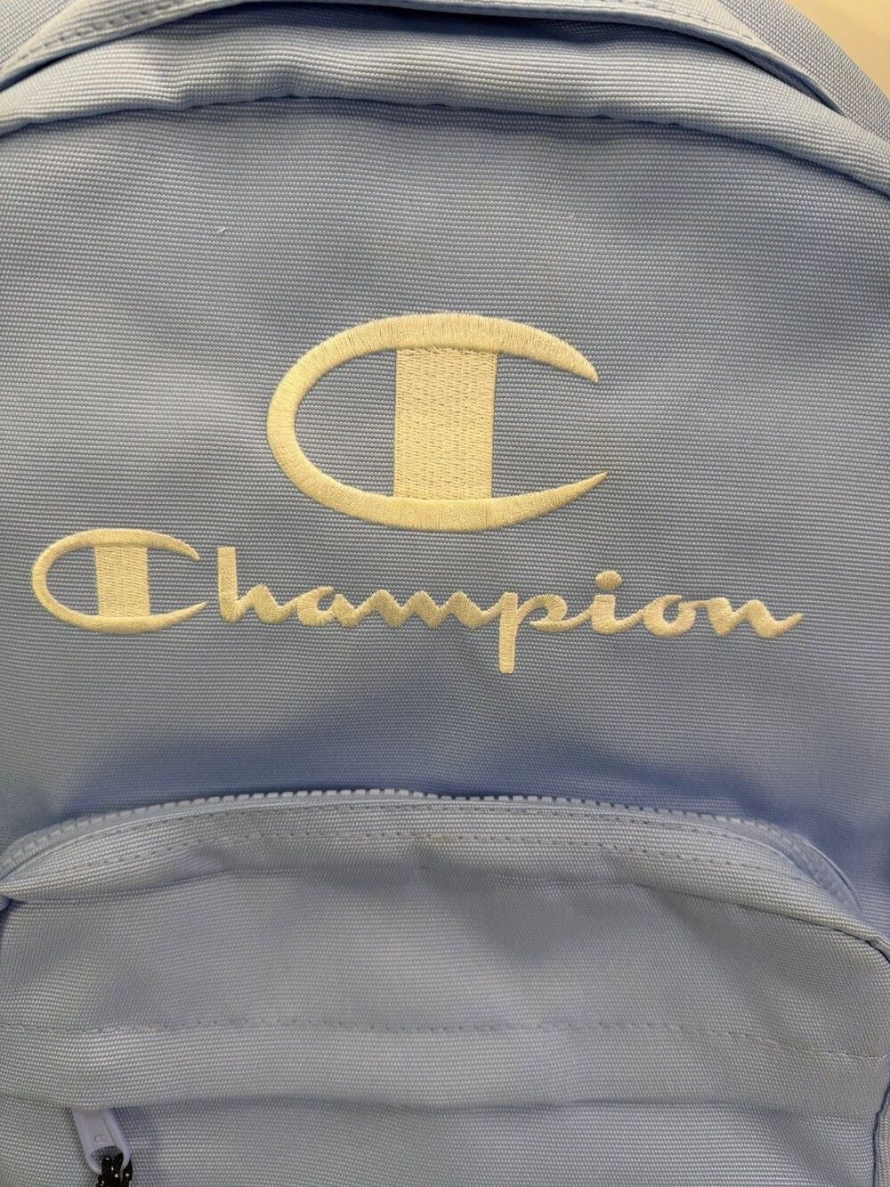 Champion Estate Backpack Light Blue Fits 17 Inch Laptop XL Embroidered Logo - Picture 4 of 10